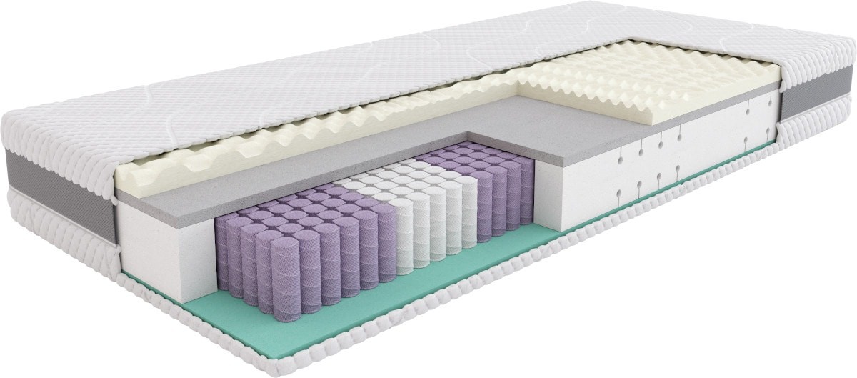 SleepMed HYBRID PREMIUM - materac multipocket, sprężynowy